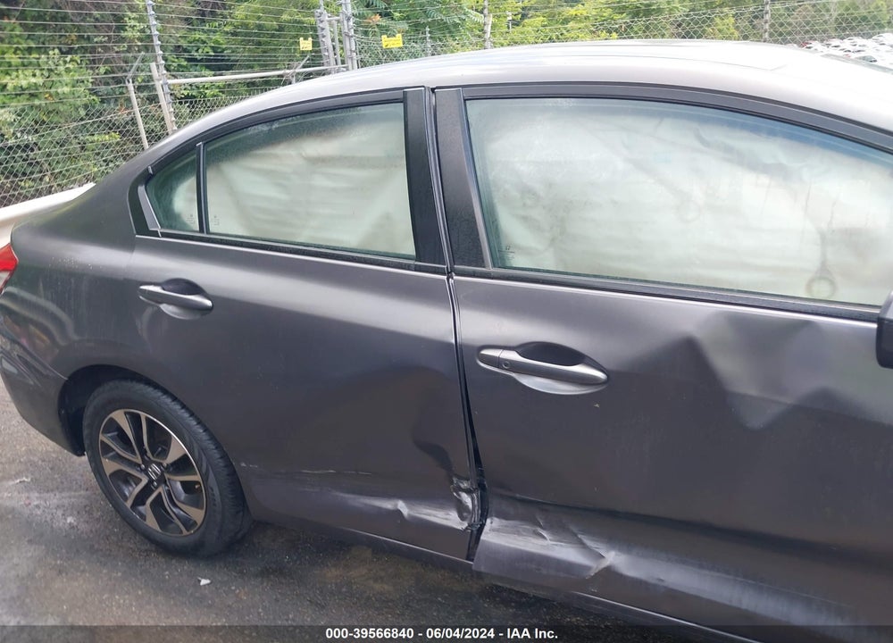 2015 HONDA CIVIC EX VIN: 19XFB2F86FE233765
