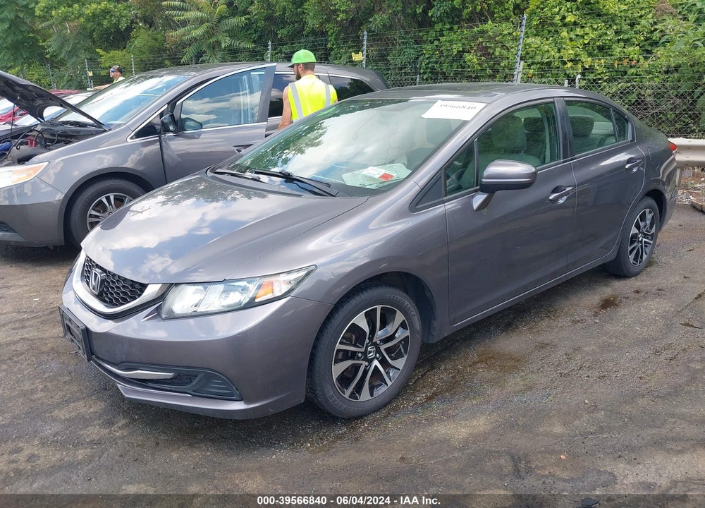 2015 HONDA CIVIC EX VIN: 19XFB2F86FE233765
