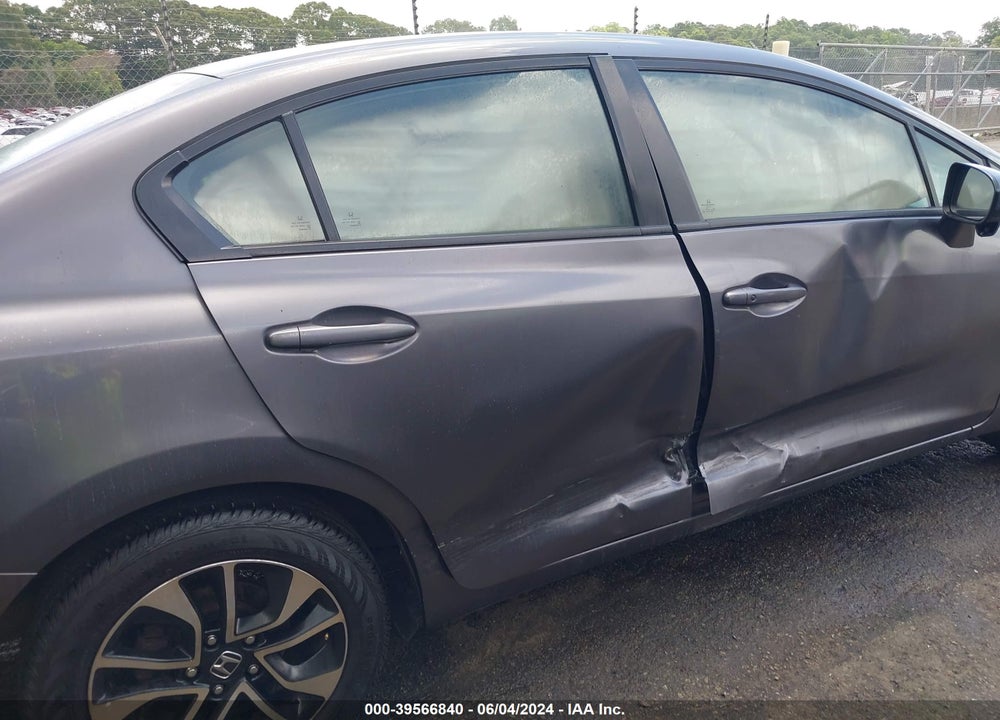 2015 HONDA CIVIC EX VIN: 19XFB2F86FE233765