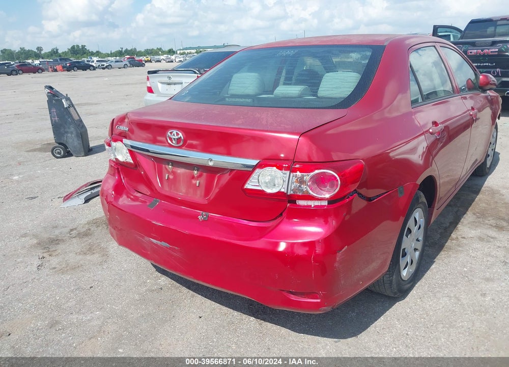 2012 TOYOTA COROLLA L VIN: 5YFBU4EE5CP050007