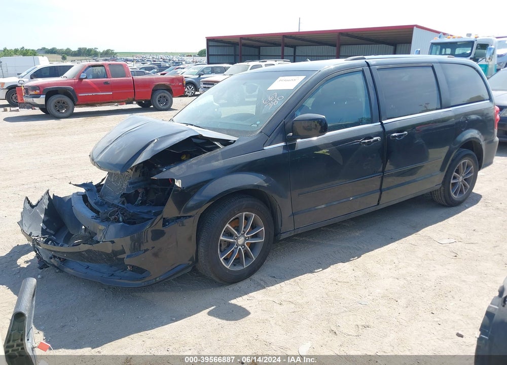 2017 DODGE GRAND CARAVAN SXT VIN: 2C4RDGCG8HR546074
