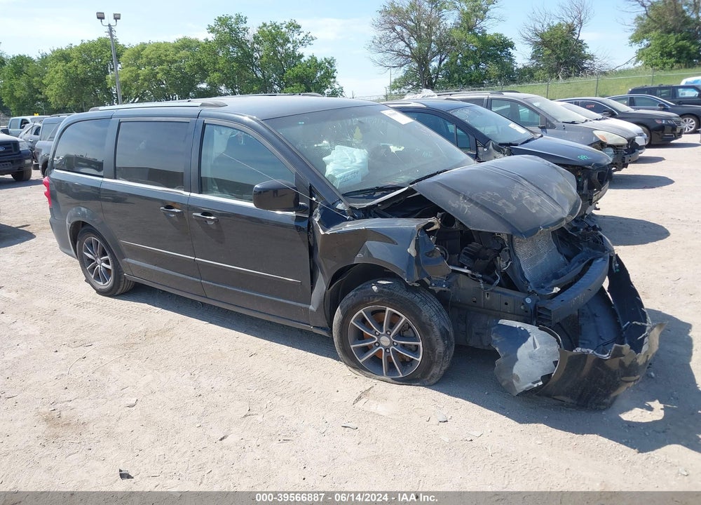 2017 DODGE GRAND CARAVAN SXT VIN: 2C4RDGCG8HR546074