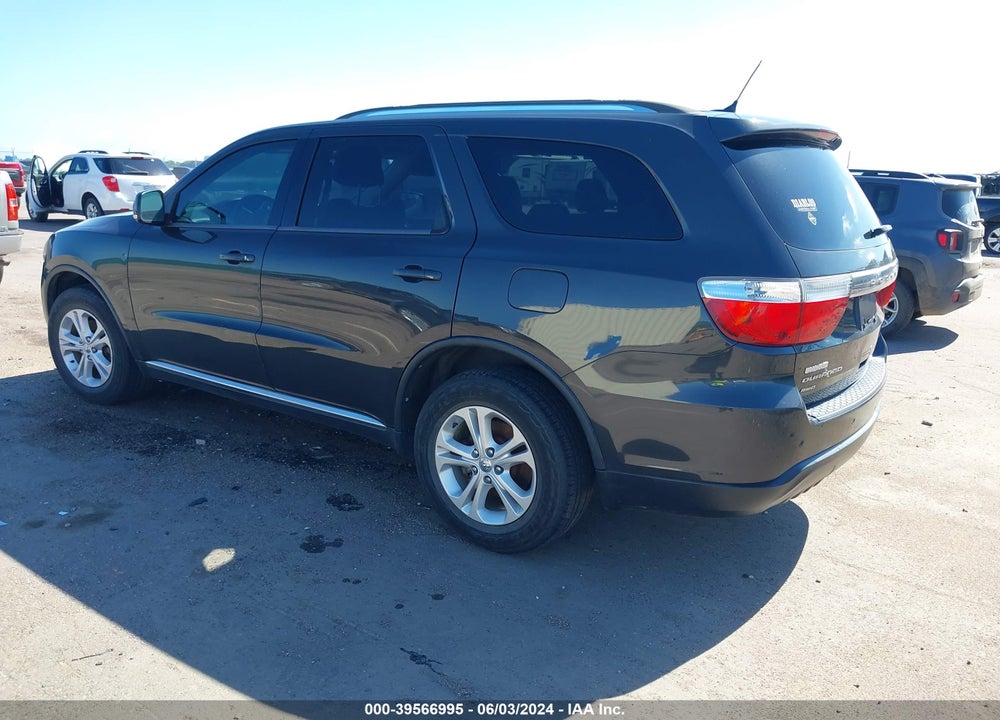 2011 DODGE DURANGO CREW VIN: 1D4RE4GG6BC630712