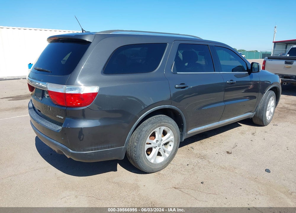 2011 DODGE DURANGO CREW VIN: 1D4RE4GG6BC630712