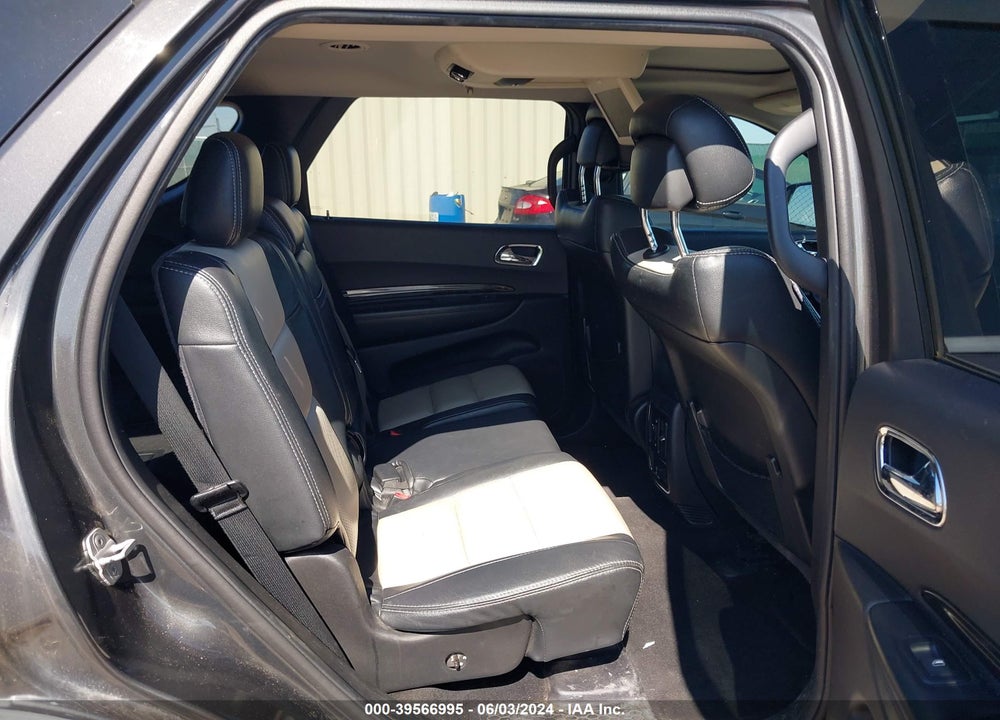 2011 DODGE DURANGO CREW VIN: 1D4RE4GG6BC630712