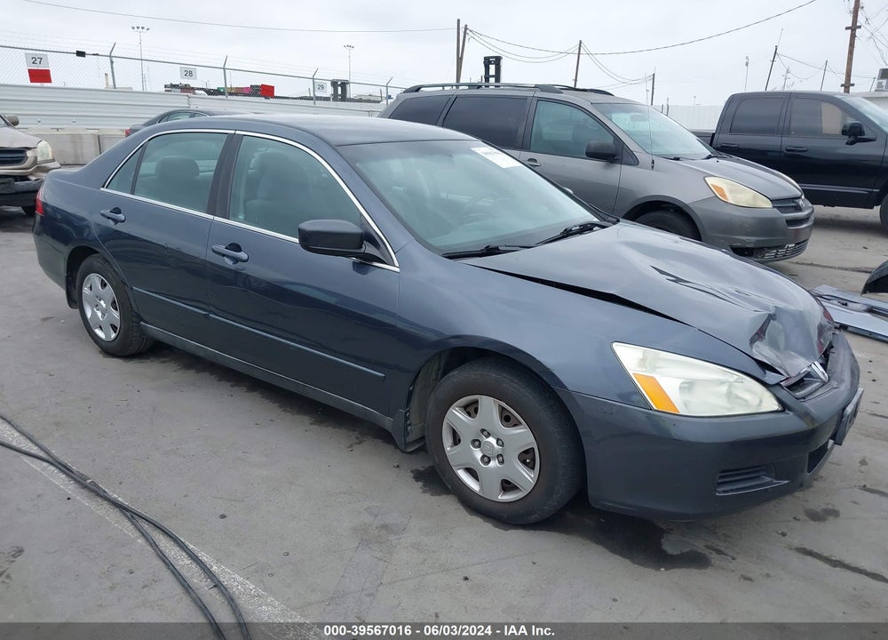 2007 HONDA ACCORD 2.4 LX VIN: 1HGCM56427A208492