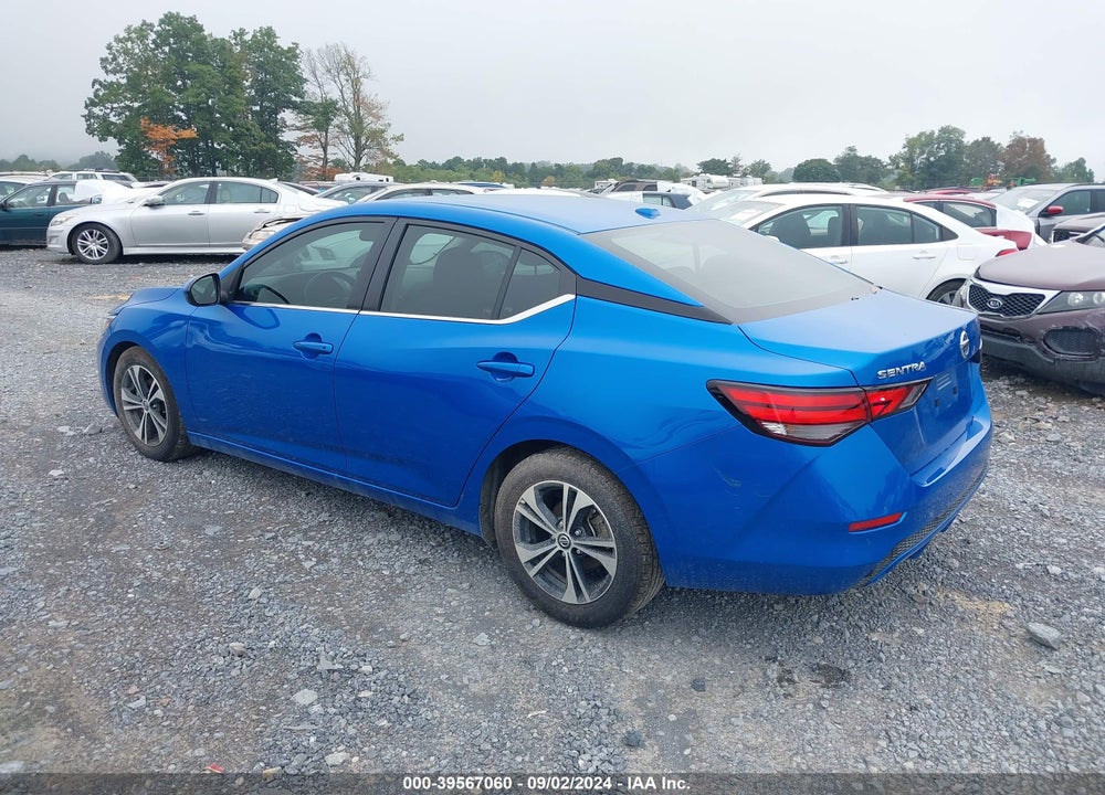 2022 NISSAN SENTRA SV XTRONIC CVT VIN: 3N1AB8CV4NY314562