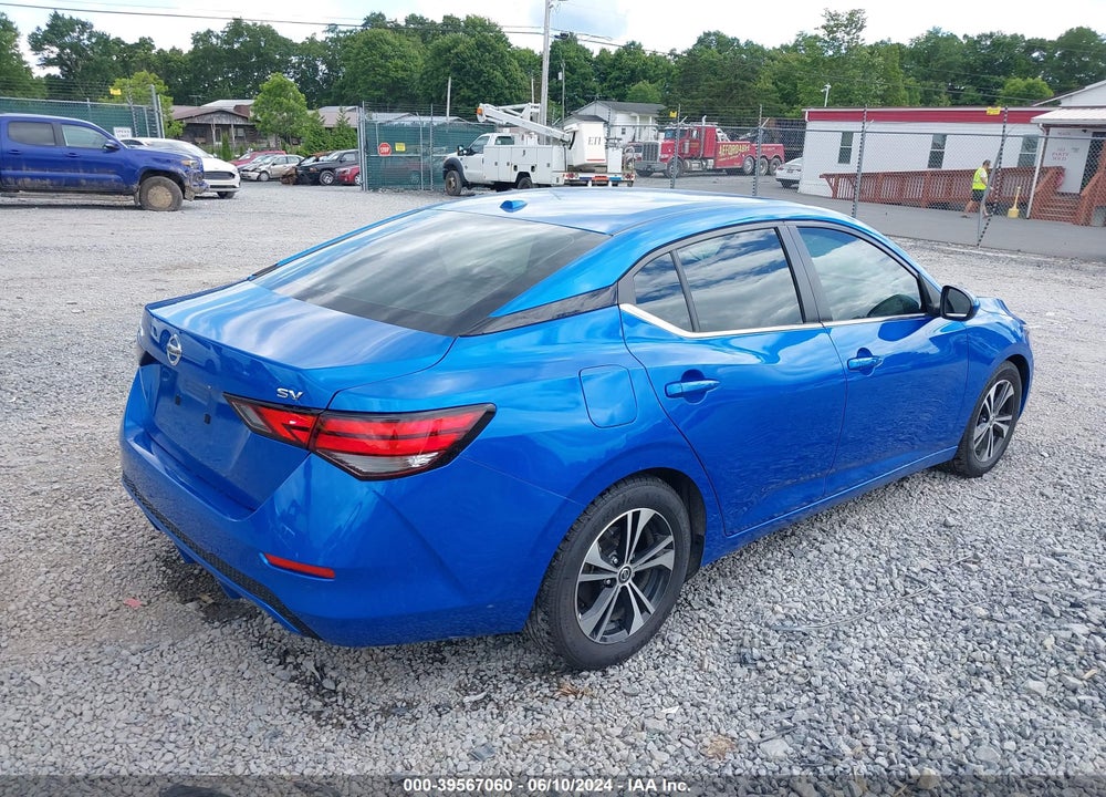 2022 NISSAN SENTRA SV XTRONIC CVT VIN: 3N1AB8CV4NY314562