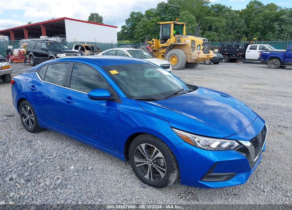 2022 NISSAN SENTRA SV XTRONIC CVT VIN: 3N1AB8CV4NY314562