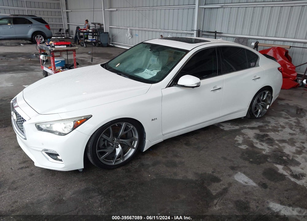 2018 INFINITI Q50 3.0T LUXE VIN: JN1EV7AP2JM365854