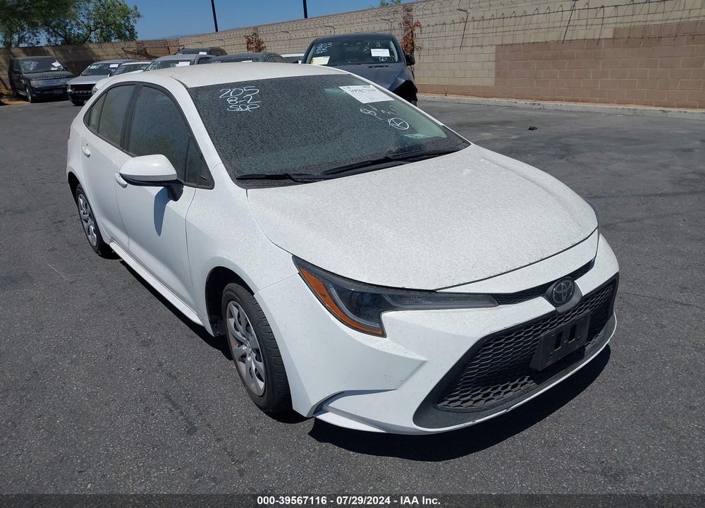 2022 TOYOTA COROLLA LE VIN: 5YFEPMAEXNP308664
