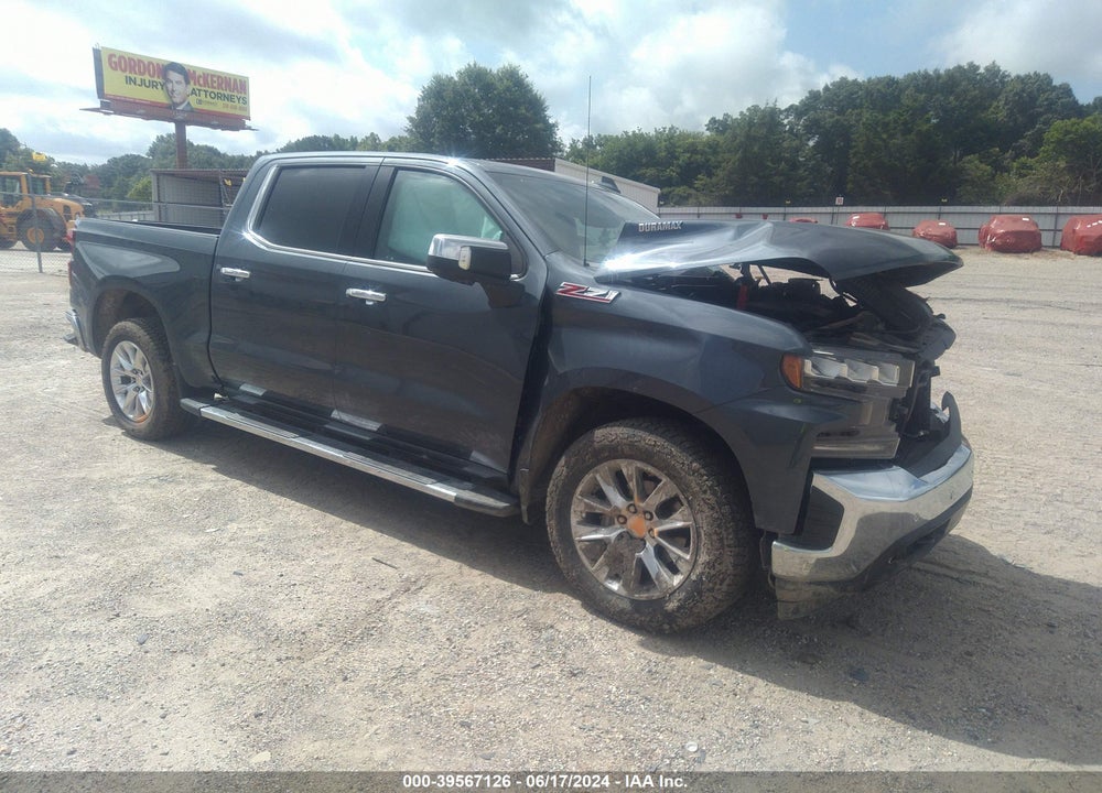 2020 CHEVROLET SILVERADO 1500 4WD SHORT BED LTZ VIN: 3GCUYGET9LG258944