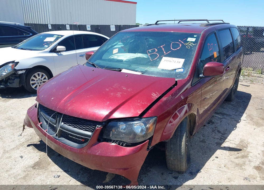 2018 DODGE GRAND CARAVAN SXT VIN: 2C4RDGCG7JR162826