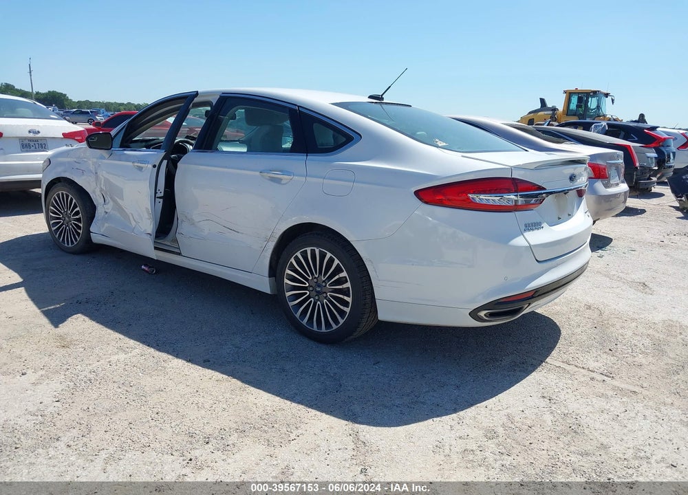 2017 FORD FUSION TITANIUM VIN: 3FA6P0K98HR132717