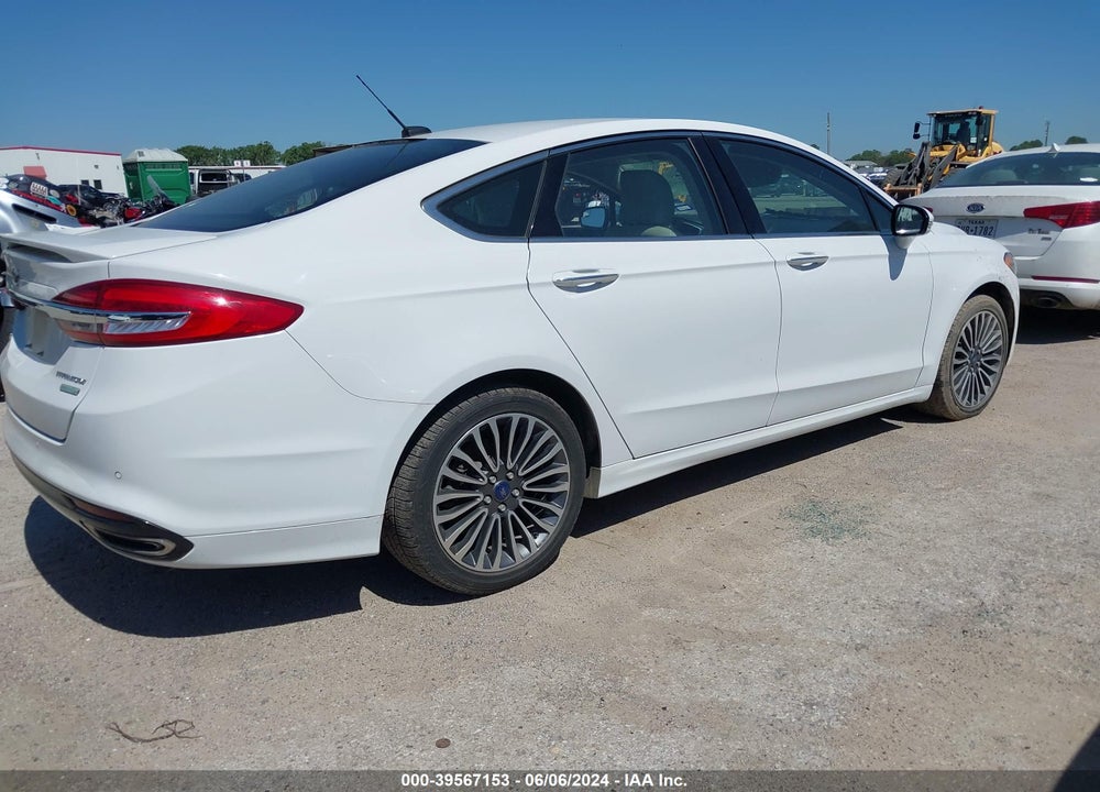 2017 FORD FUSION TITANIUM VIN: 3FA6P0K98HR132717