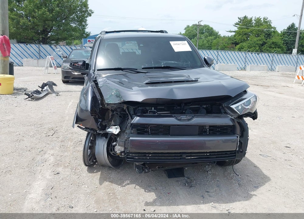 2022 TOYOTA 4RUNNER TRD SPORT VIN: JTESU5JR0N5988636