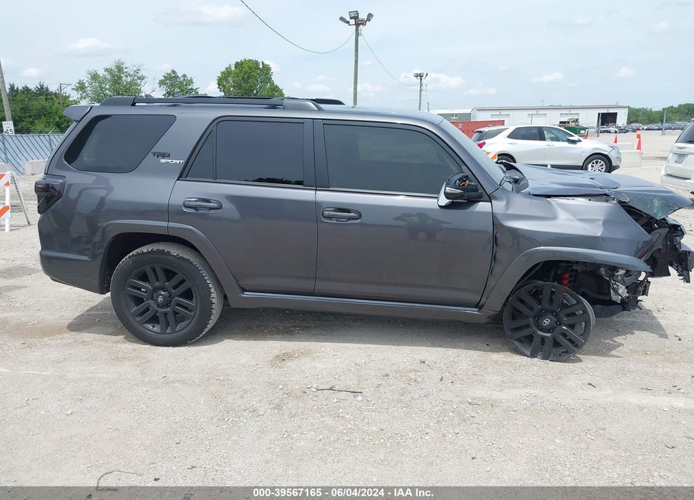 2022 TOYOTA 4RUNNER TRD SPORT VIN: JTESU5JR0N5988636
