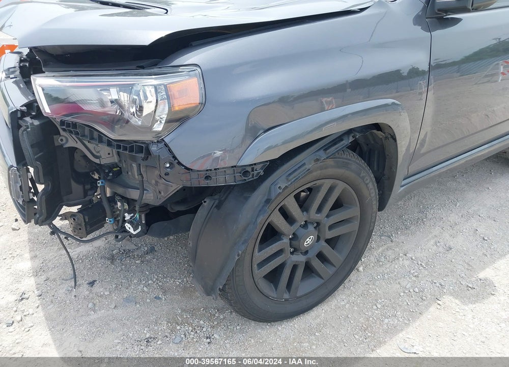 2022 TOYOTA 4RUNNER TRD SPORT VIN: JTESU5JR0N5988636