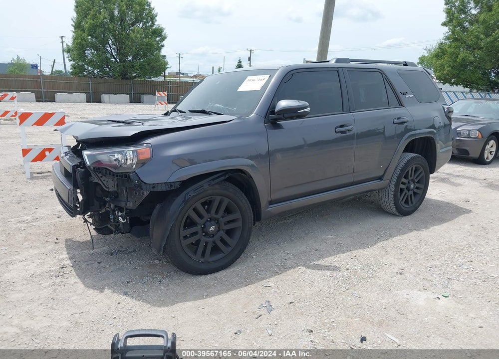2022 TOYOTA 4RUNNER TRD SPORT VIN: JTESU5JR0N5988636