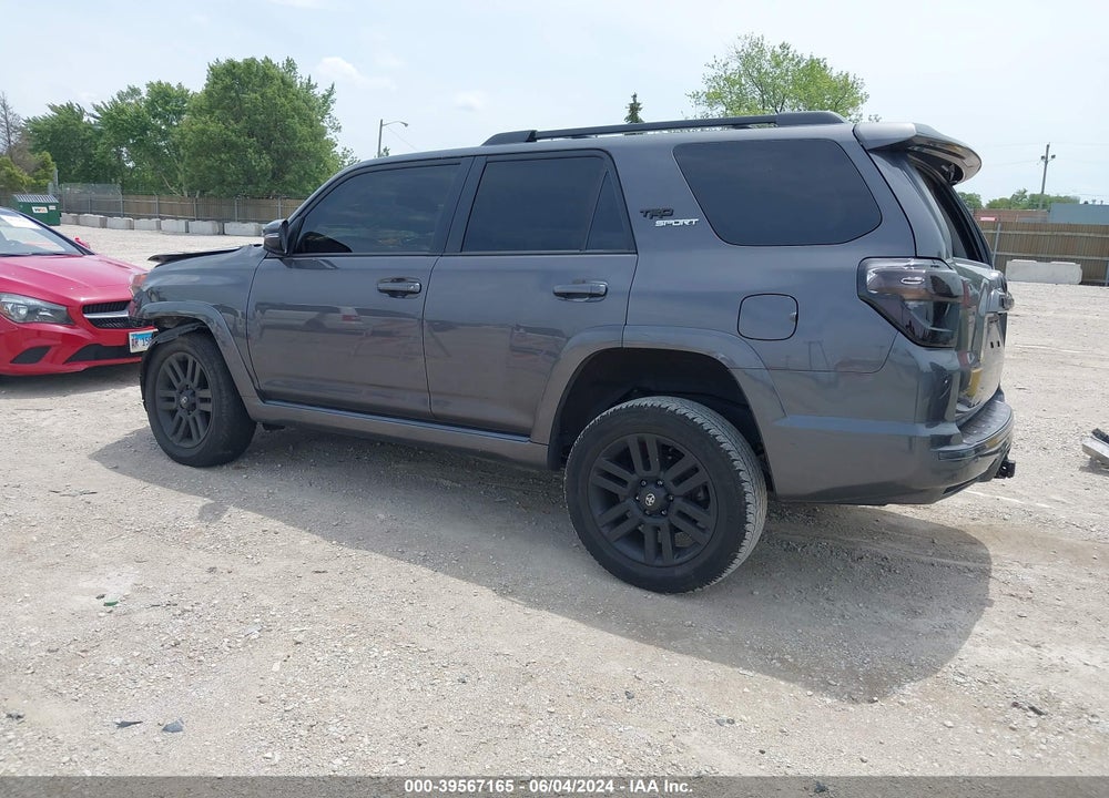 2022 TOYOTA 4RUNNER TRD SPORT VIN: JTESU5JR0N5988636