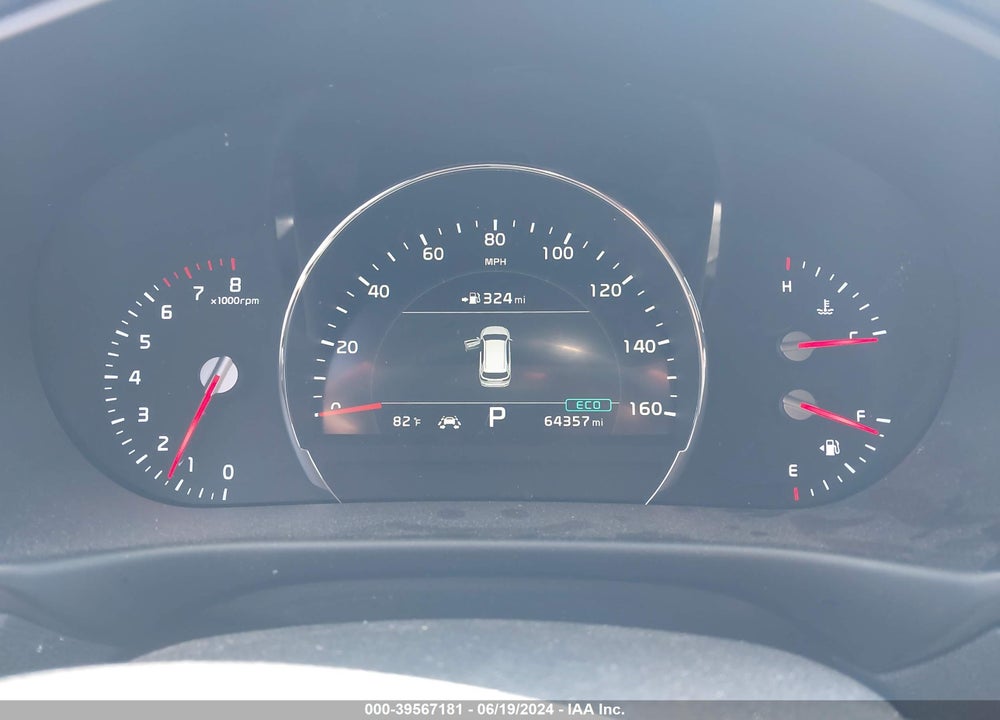 2019 KIA SORENTO 3.3L EX VIN: 5XYPH4A50KG476092