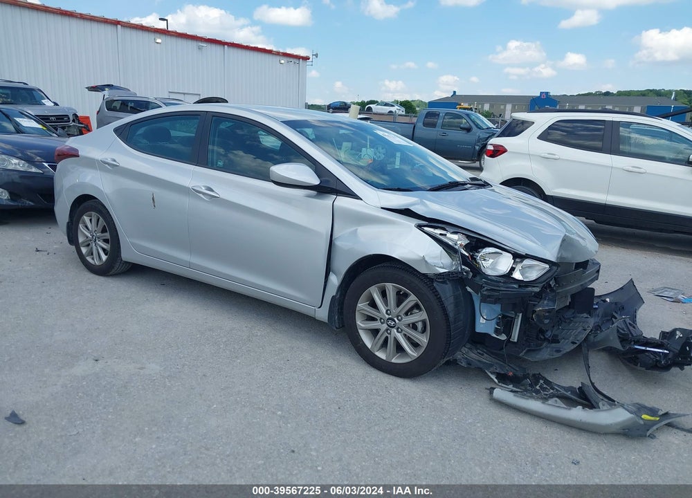 2015 HYUNDAI ELANTRA SE VIN: 5NPDH4AE7FH610548