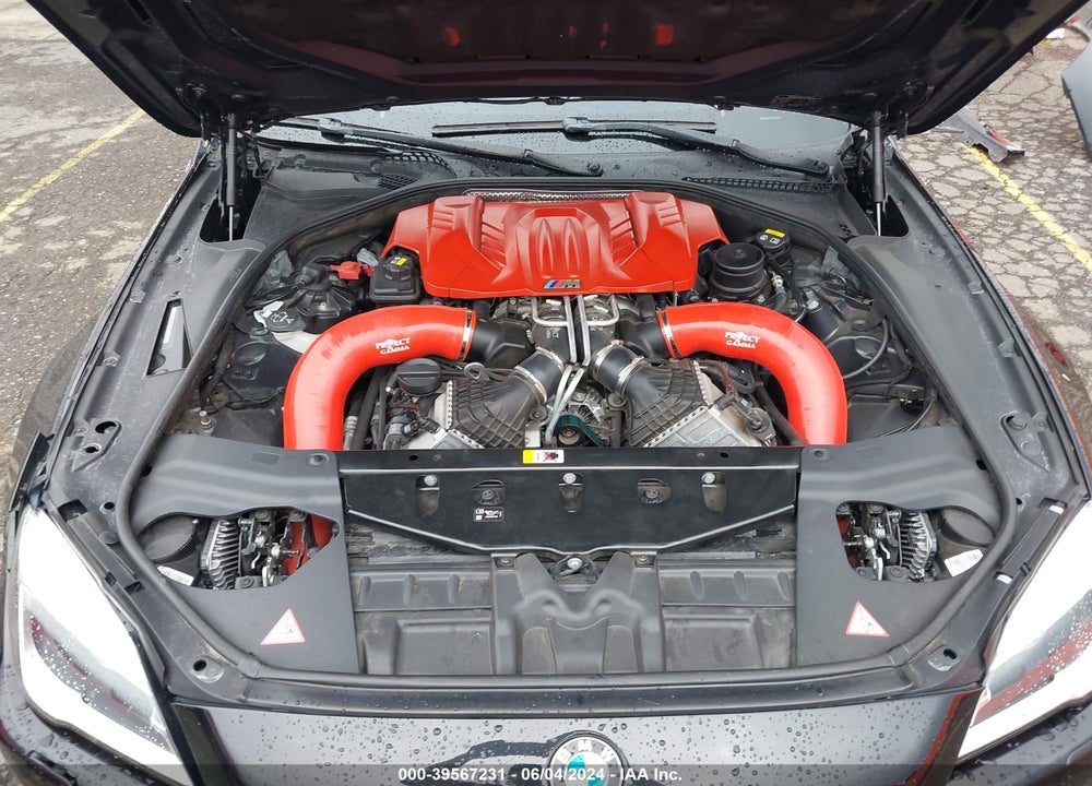2016 BMW M6 GRAN COUPE VIN: WBS6E9C50GG393791