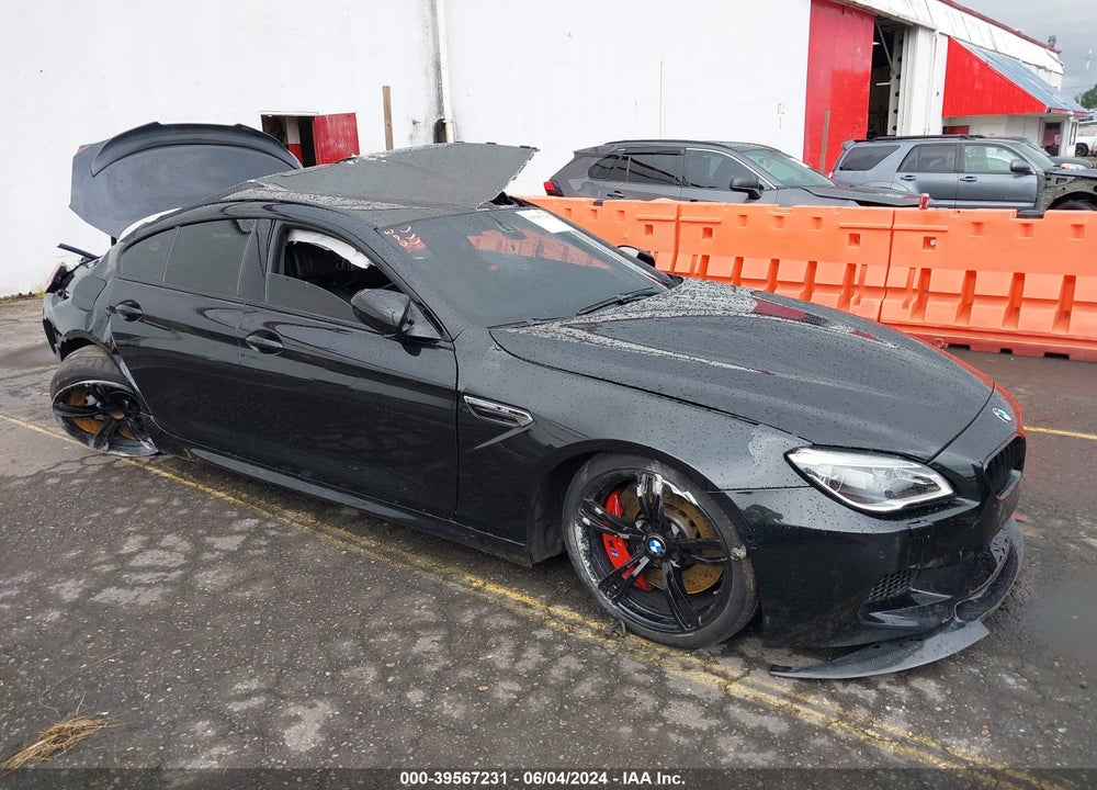 2016 BMW M6 GRAN COUPE VIN: WBS6E9C50GG393791