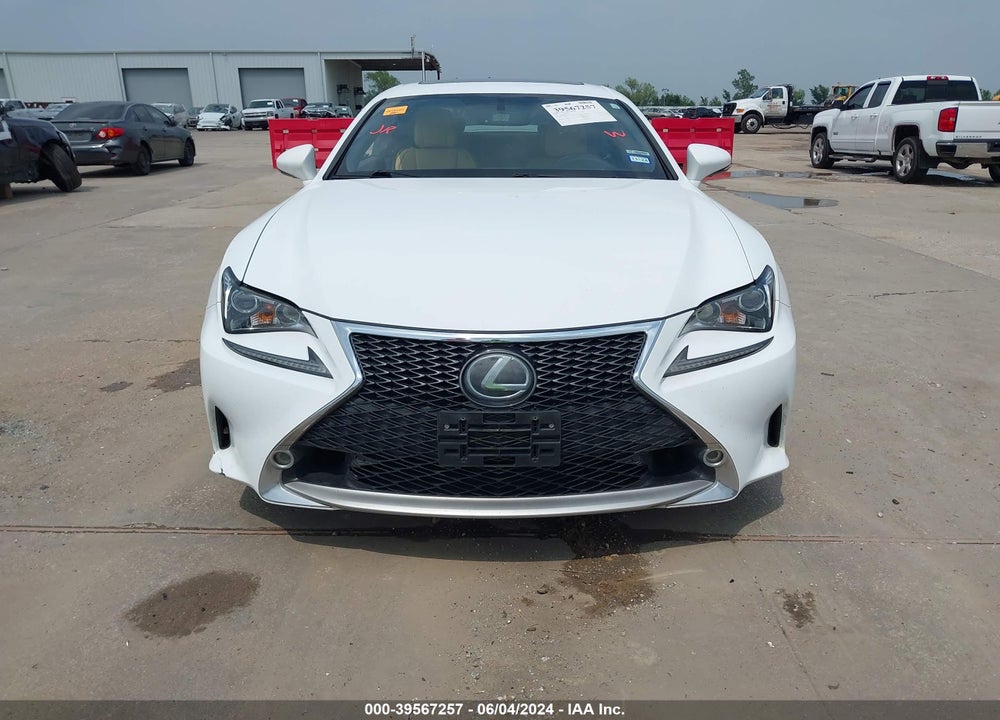 2016 LEXUS RC 350 VIN: JTHHE5BC0G5013772