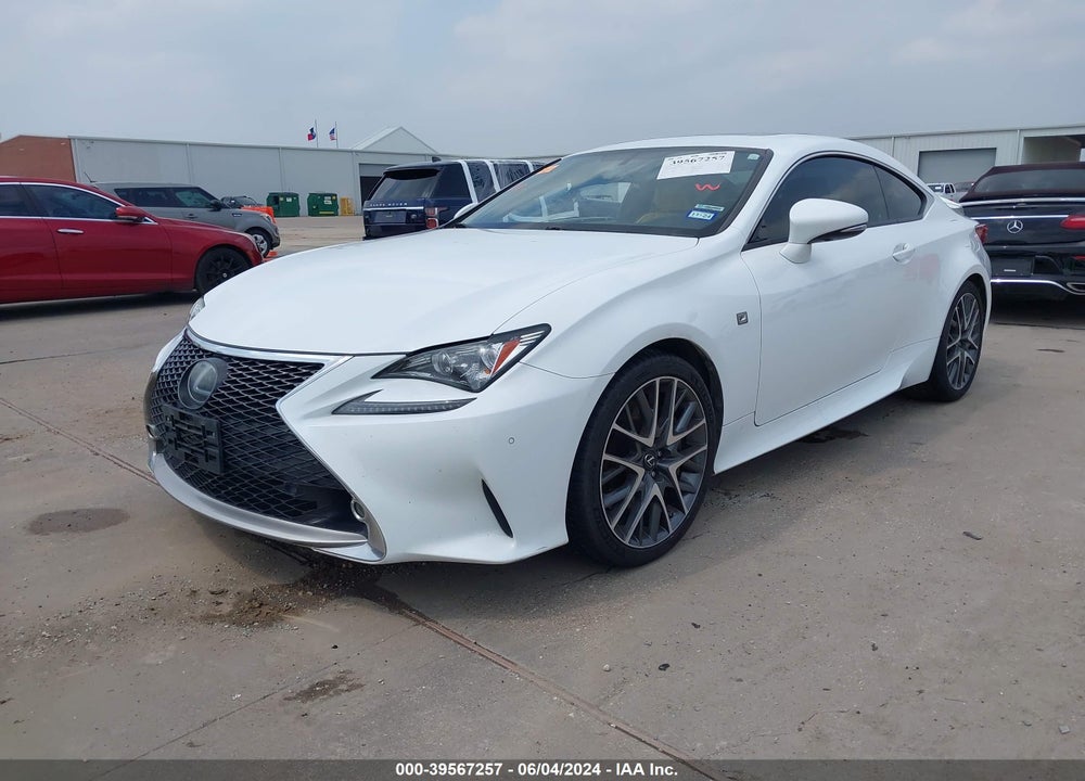 2016 LEXUS RC 350 VIN: JTHHE5BC0G5013772