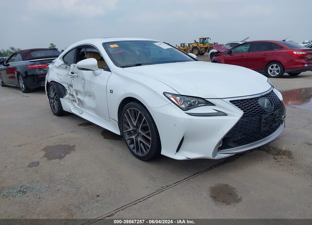 2016 LEXUS RC 350 VIN: JTHHE5BC0G5013772