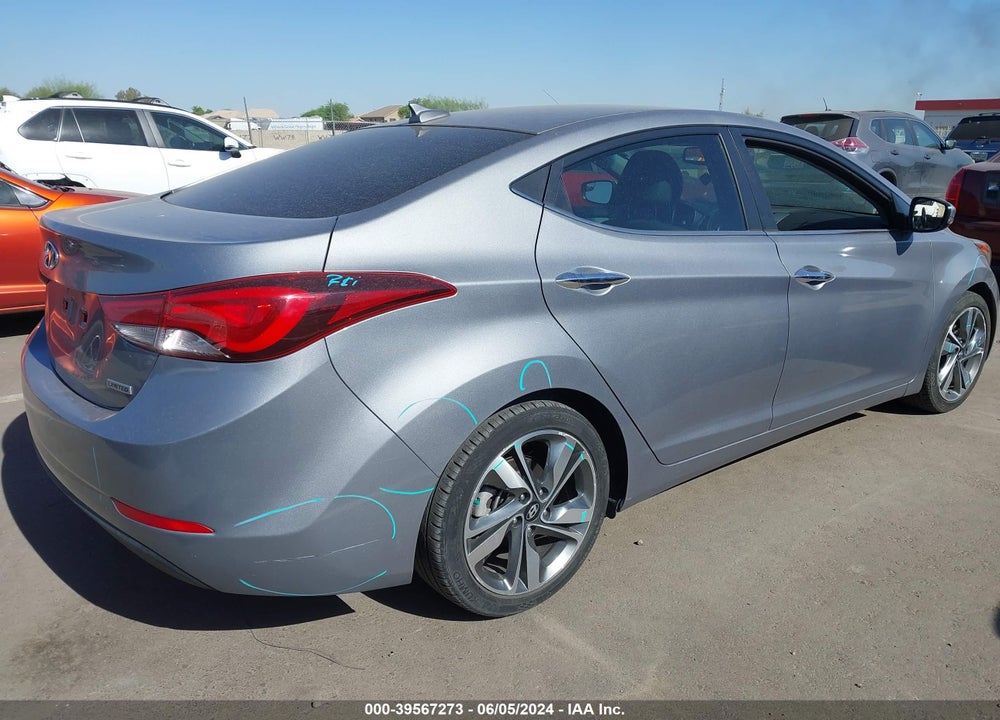 2015 HYUNDAI ELANTRA LIMITED VIN: KMHDH4AE4FU360669
