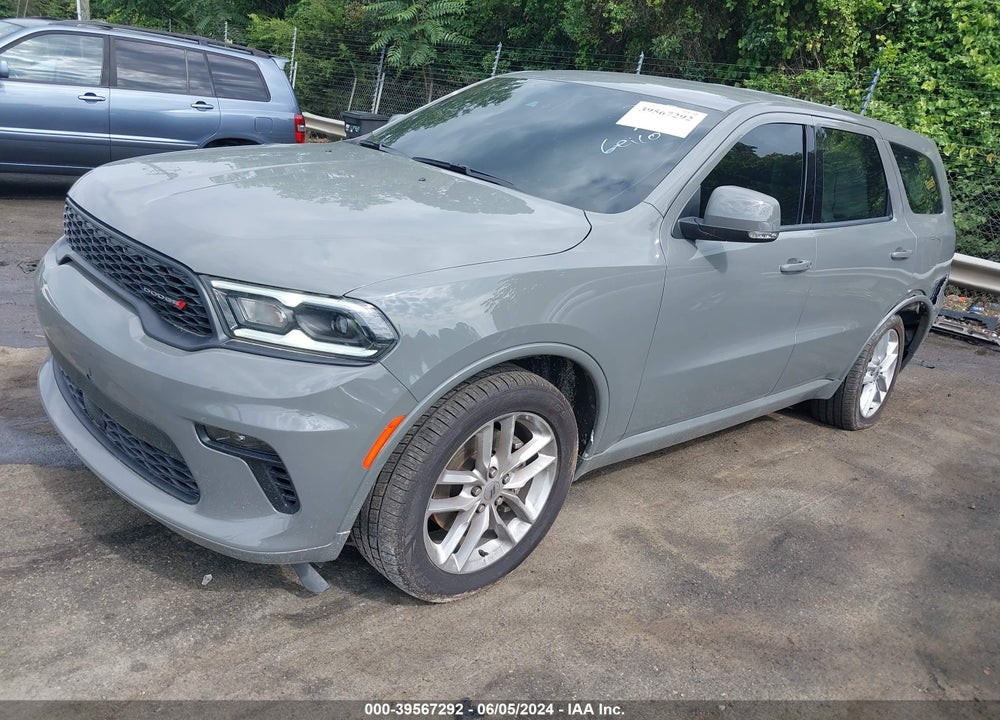 2022 DODGE DURANGO GT PLUS AWD VIN: 1C4RDJDG6NC201870