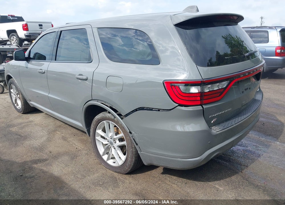 2022 DODGE DURANGO GT PLUS AWD VIN: 1C4RDJDG6NC201870