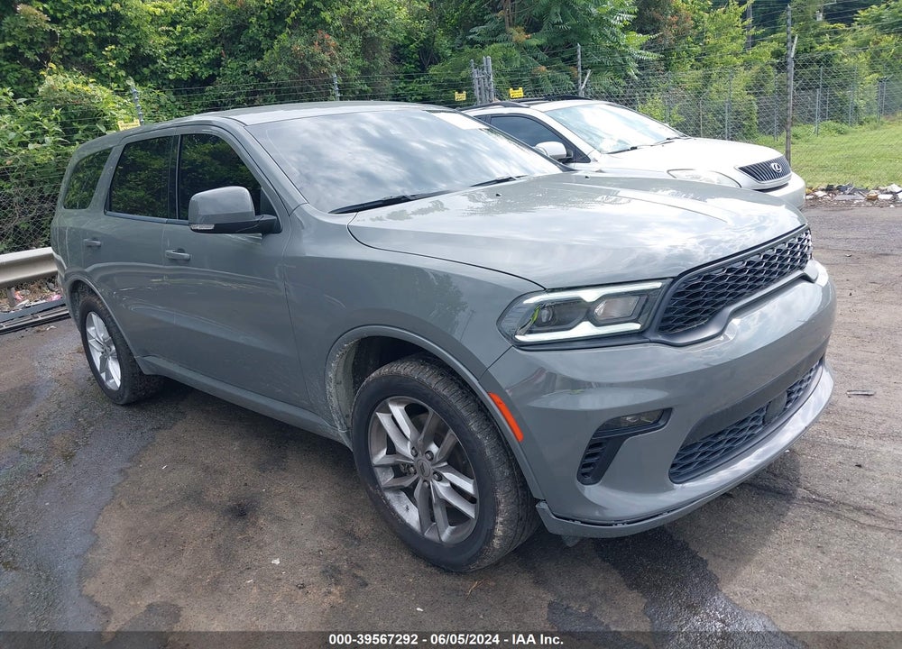 2022 DODGE DURANGO GT PLUS AWD VIN: 1C4RDJDG6NC201870