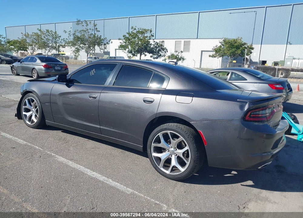 2016 DODGE CHARGER R/T VIN: 2C3CDXCTXGH188519