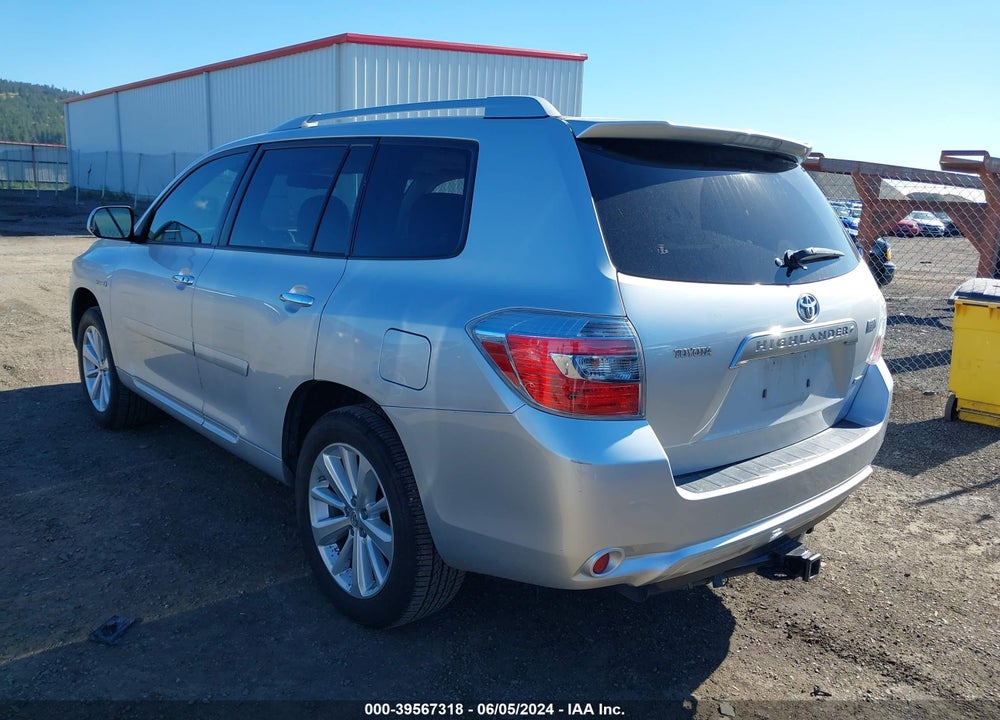2008 TOYOTA HIGHLANDER HYBRID LIMITED VIN: JTEEW44A882006638