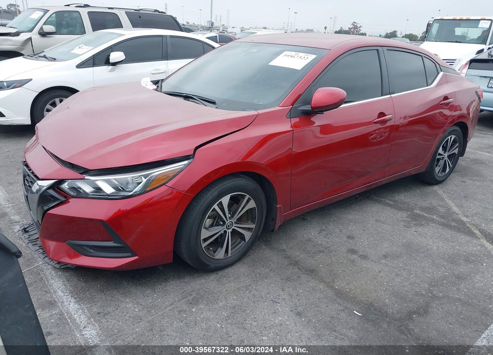 2022 NISSAN SENTRA SV XTRONIC CVT VIN: 3N1AB8CV0NY311741
