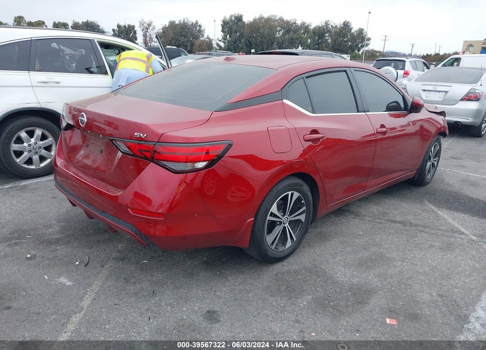 2022 NISSAN SENTRA SV XTRONIC CVT VIN: 3N1AB8CV0NY311741