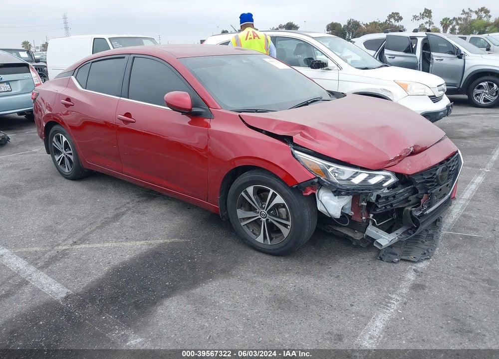 2022 NISSAN SENTRA SV XTRONIC CVT VIN: 3N1AB8CV0NY311741