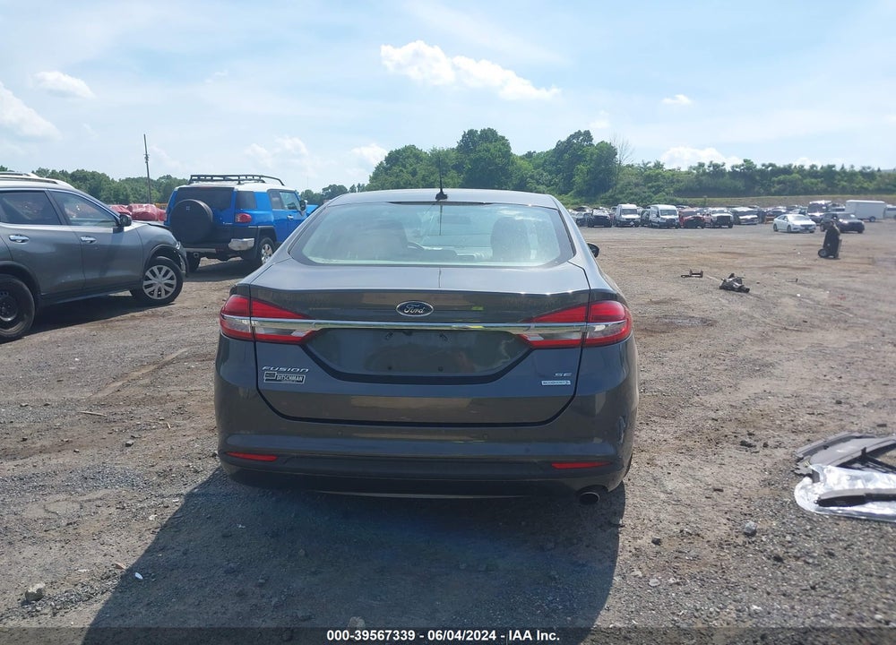 2018 FORD FUSION VIN: 3FA6P0HD8JR183197