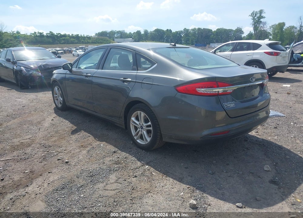 2018 FORD FUSION VIN: 3FA6P0HD8JR183197