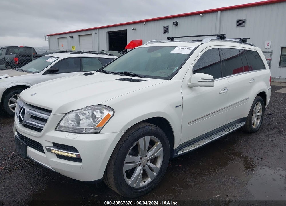 2012 MERCEDES-BENZ GL 350 BLUETEC VIN: 4JGBF2FE1CA798086