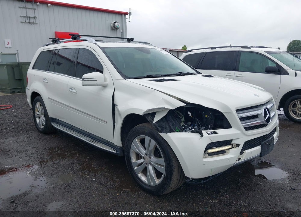 2012 MERCEDES-BENZ GL 350 BLUETEC VIN: 4JGBF2FE1CA798086