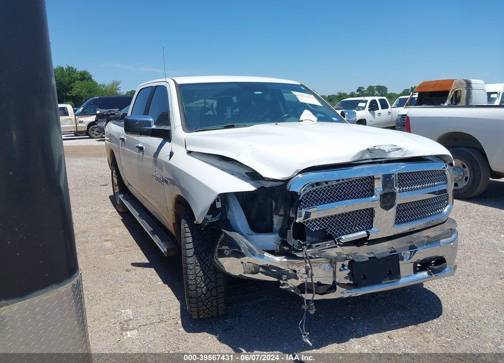 2017 RAM 1500 LONE STAR SILVER 4X4 5'7 BOX VIN: 1C6RR7LM0HS880502