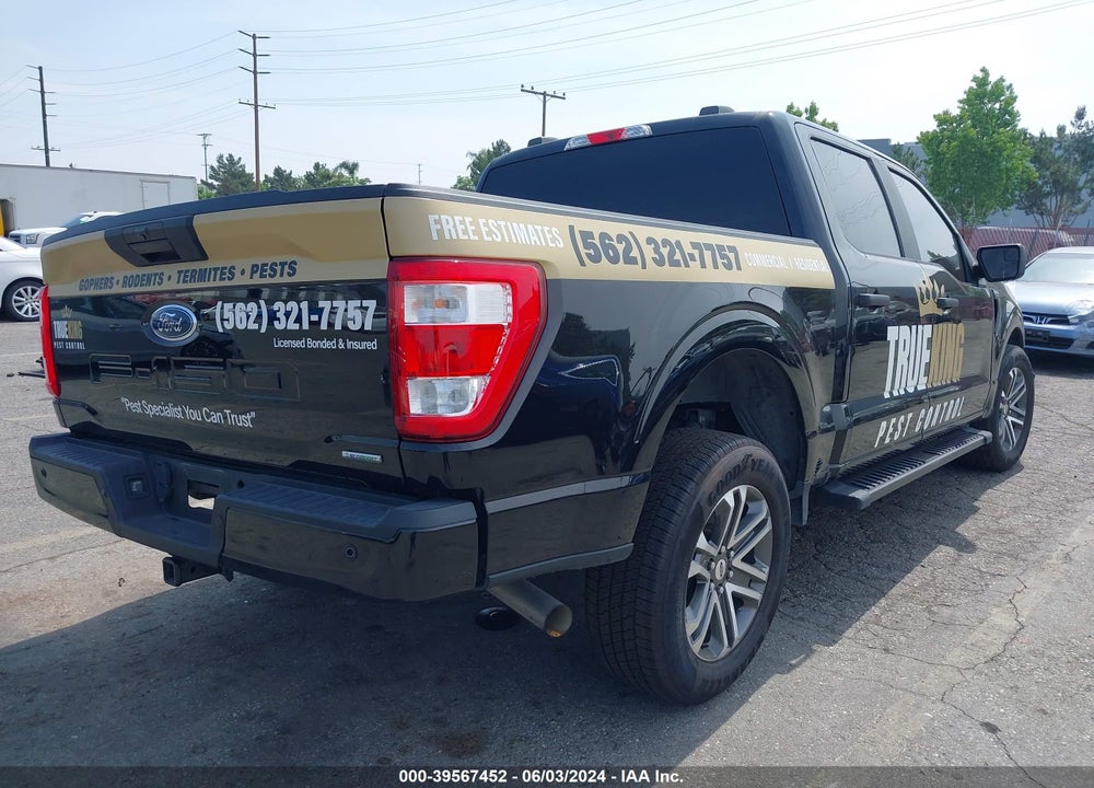 2021 FORD F-150 XL VIN: 1FTEW1CP1MFC50319