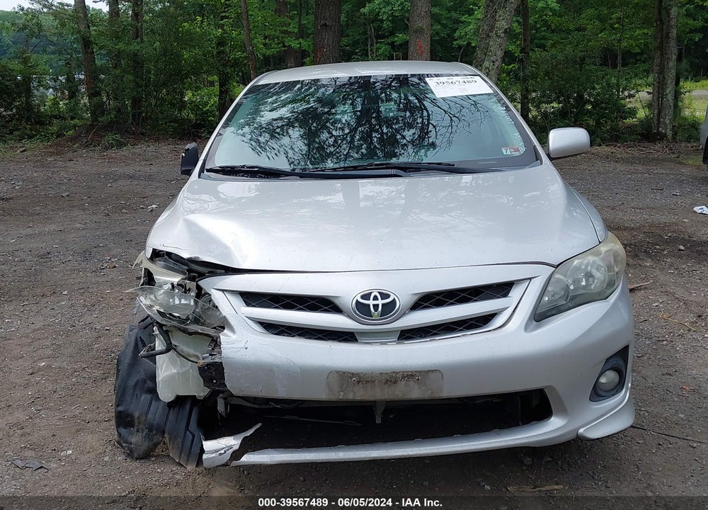 2011 TOYOTA COROLLA S VIN: 2T1BU4EE4BC622683
