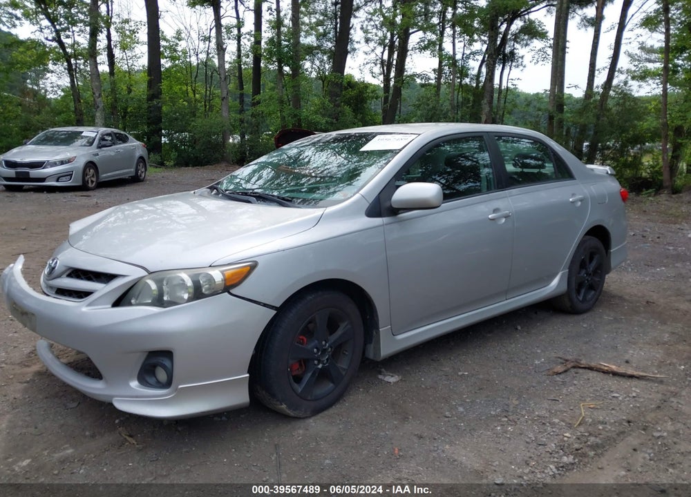 2011 TOYOTA COROLLA S VIN: 2T1BU4EE4BC622683