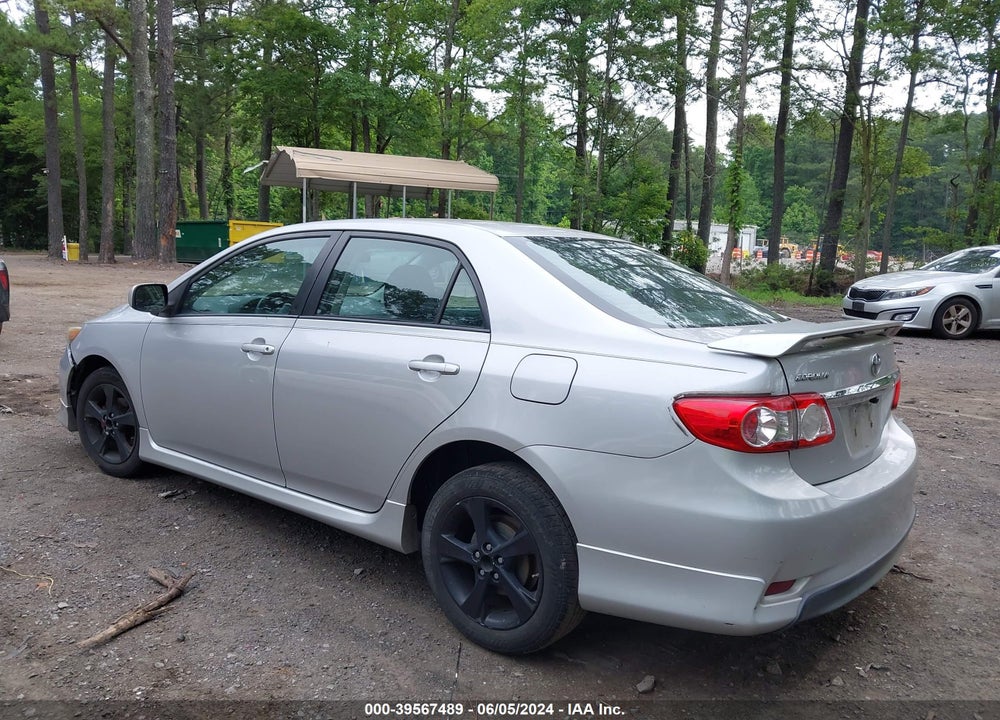 2011 TOYOTA COROLLA S VIN: 2T1BU4EE4BC622683