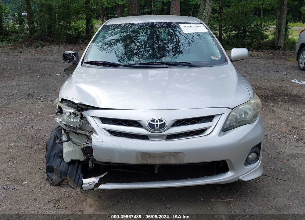 2011 TOYOTA COROLLA S VIN: 2T1BU4EE4BC622683